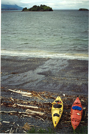 Sea-Kayak-Kodiak-49c Day11 Cabin Barbara Cove beach