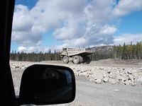 178-Alcan Highway-Construction Kluane Provincial Park