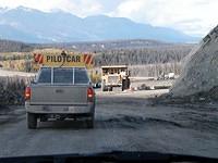 181-Alcan Highway-Construction Kluane Provincial Park