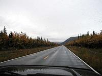 192-Alcan Highway-Leaving Tok Alaska