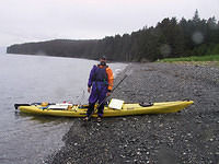 Sea-Kayak-Kodiak-35 Day9 lunch stop Doug