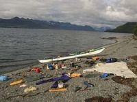 Sea-Kayak-Expedition-Cordova-Valdez-Alaska-37 Pt Fido Camp 5 amp 6
